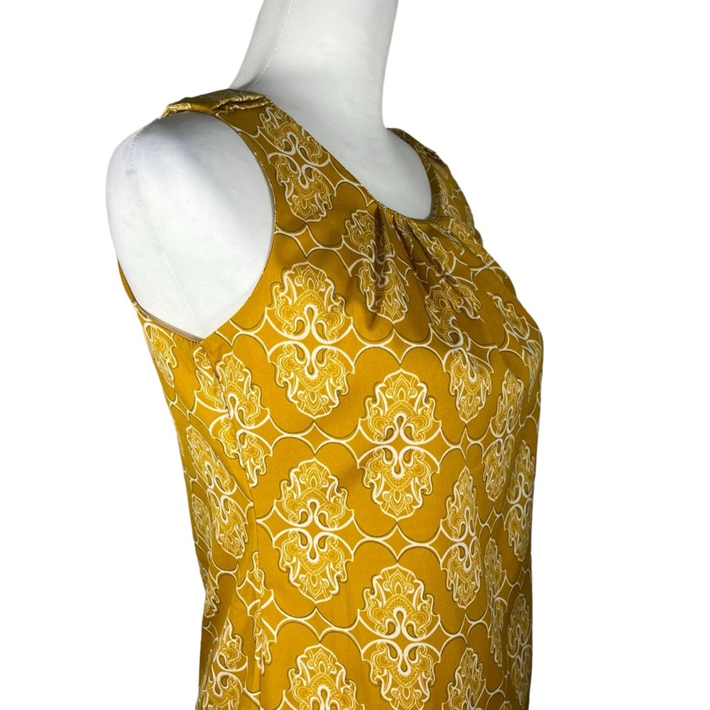 Banana Republic Yellow Sleeveless Top Size XS - Picture 3 of 7